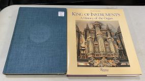 Antique Book and King of Instruments Organ