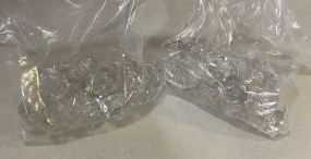 Two Bags of Etched Glass Salts
