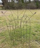 Three Outdoor Iron Trellis