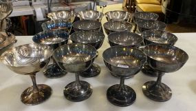 16 Silver Plate Wine Cups