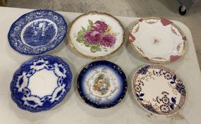 6 Collectible Porcelain Plates