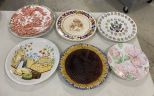 7 Collectible Porcelain Plates