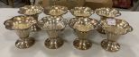 8 Victor S. Co. Silver Plate Cups