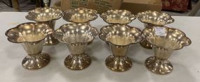 8 Victor S. Co. Silver Plate Cups