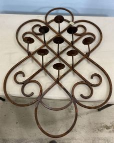 Iron Candle Wall Holder