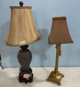 Two Decorative Lamps