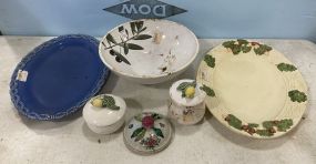 Group of Porcelain Serving Ware Pieces