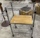 Industrial Style Bar Cart