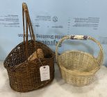 Three Woven Baskets