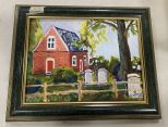 Sue W. Signed Painting of Home