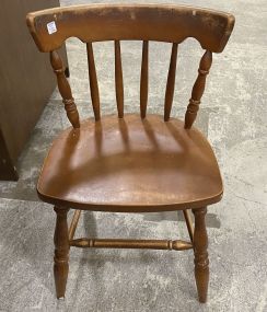 Maple Primitive Style Chair