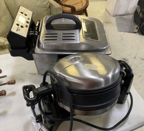 Waring Pro Deep Fryer and Kitchen Aid Pancake Maker