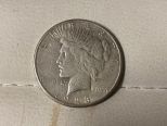 1923-S Peace Liberty Silver Dollar