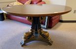 Antique Reproduction Regency Kio Fish Pedestal Foyer Table