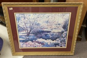 Large Landscape Framed Print