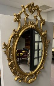 Gold Gilt Reproduction Wall Mirror