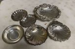 Silver Plate Shell Dishes and Bon Bon Bowl