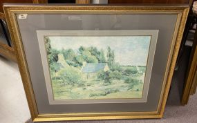 Large Framed Home Place Print