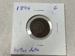 1894 Indian Cent