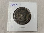 1840 Large Cent