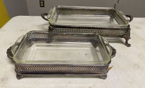 Silver Plate Casserole Dishes