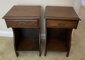 Pair of Mahogany Night Stands