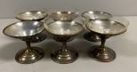 6 Sterling Dessert Cups