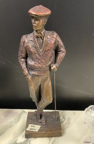 Austin Sculpture of Golfer