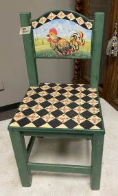 Small Rooster Child's Chair