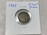 1865 3 Cent Piece