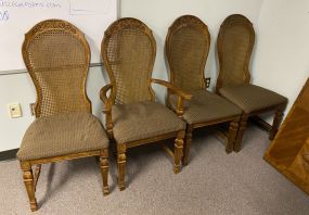 Four Late 20th Century Cherry Dining Chairs