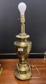 Heavy Brass Urn Lamp