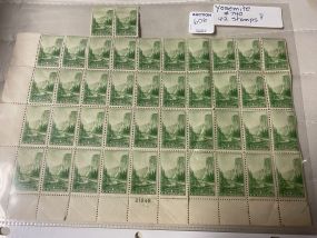 42 Stamps of Yosemite #740