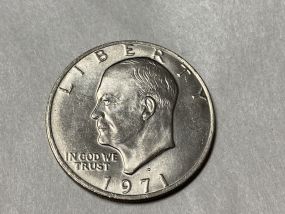 1971-D Eisenhower Dollar