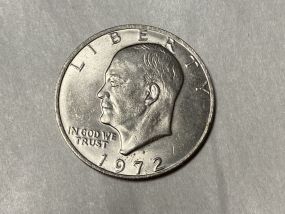 1972-D Eisenhower Dollar