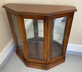 Modern Single Door Display Cabinet