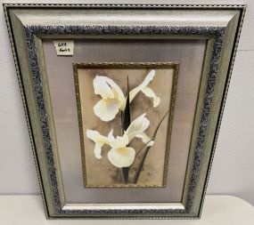 Framed Iris Print