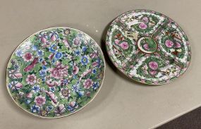 Two Chinese Porcelain Plates