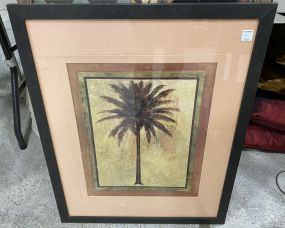 Palm Tree Framed Print