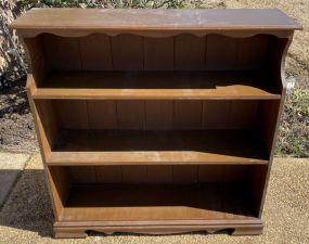 Cherry Two Shelf Bookshelf