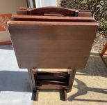 Cherry TV Tray Table