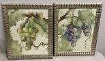 Pair of Grape Vine Print by Cheri Blum