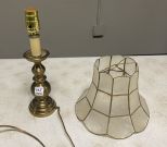 Brass Candle Stick Lamp