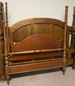 Mahogany Full Size Four Poster Bed