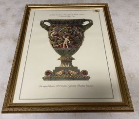 European Style Urn Print