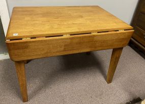 Oak Drop Leaf Kitchen Table