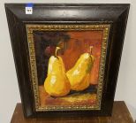 Framed Painting of Pears