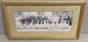 Darton 1983 Print of Geese