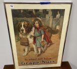 To School Wel Fed On Grape-Nuts Print