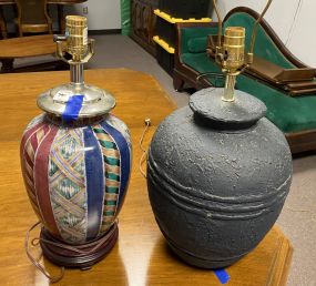 Two Vase Style Lamps